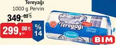 PERVİN TEREYAĞI 1000 G PERVİN TEREYAĞI 1000 G